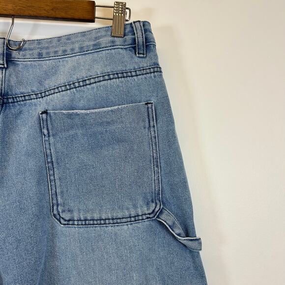 Tiger Mist COHEN JEAN Medium/Light Wash Baggy Fit Wide Leg Size 10 - Picture 6 of 12